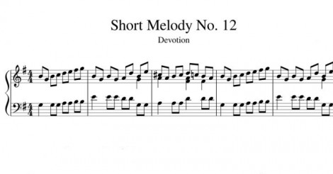 Short Melody No. 12 Devotion
