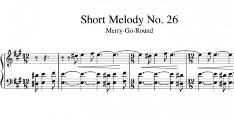 Short Melody No. 26 Merry-Go-Round
