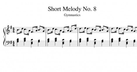 Short Melody No. 8 Gymnastics